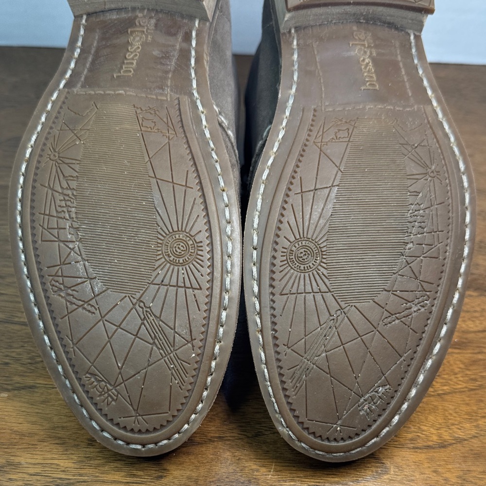 Bussola Sevilla Suede Leather Chukka Ankle Boots in Fossil Tan, Womens sz 38 / 8 - Picture 8 of 12